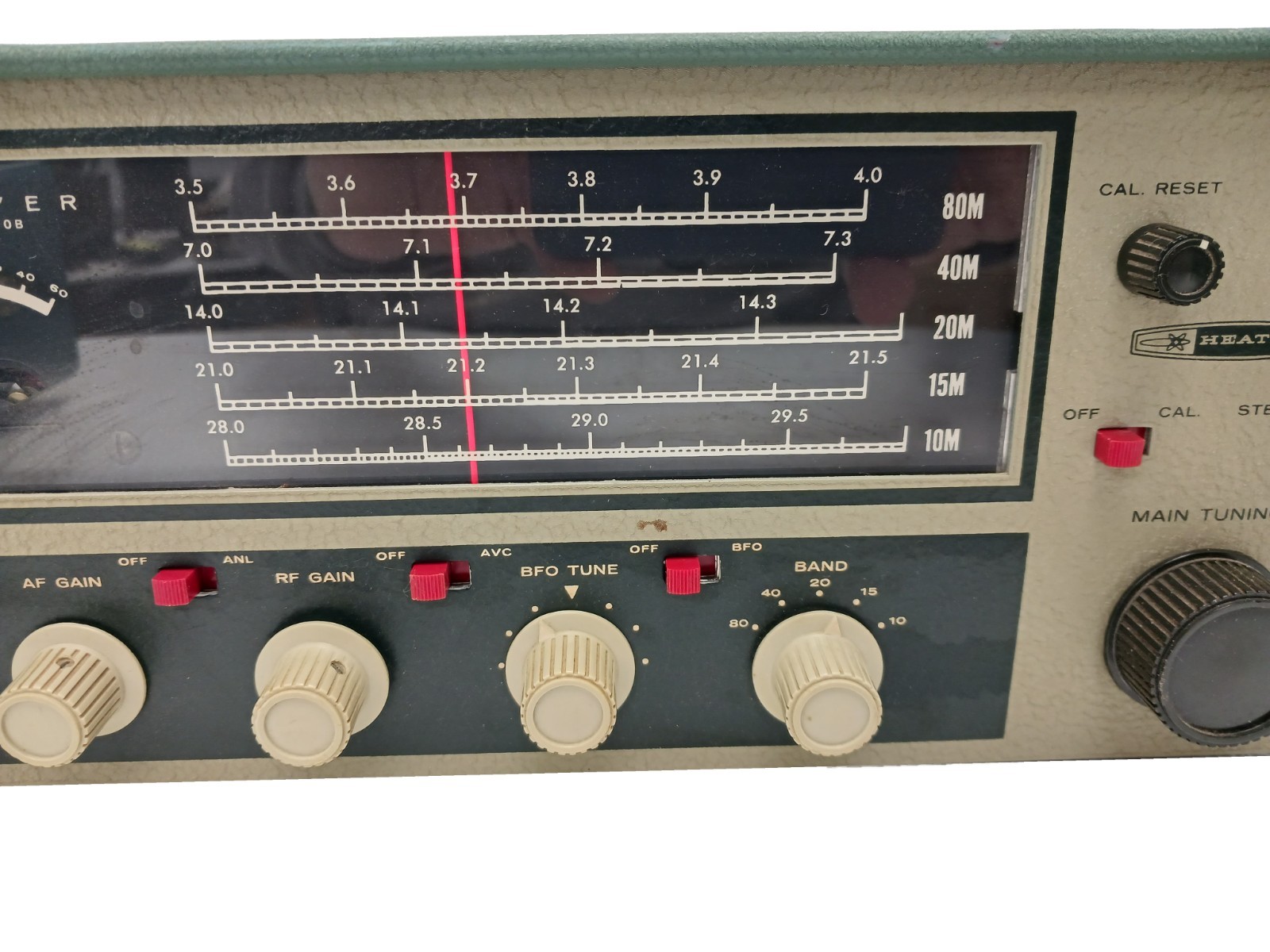 Heathkit HR-10B Ham Band Receiver Amateur Radio - Nice Shape - READ DESCRIPTION