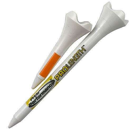 Pride Professional Tee System Evolution Plastic Golf Tees (Pack of 50), 40 Co...