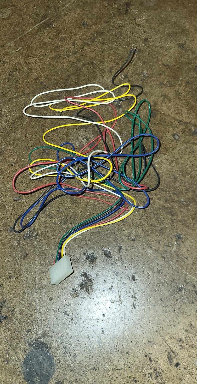 6 Pin Molex Arcade Monitor Cable Wells Gardner USA MADE NEW