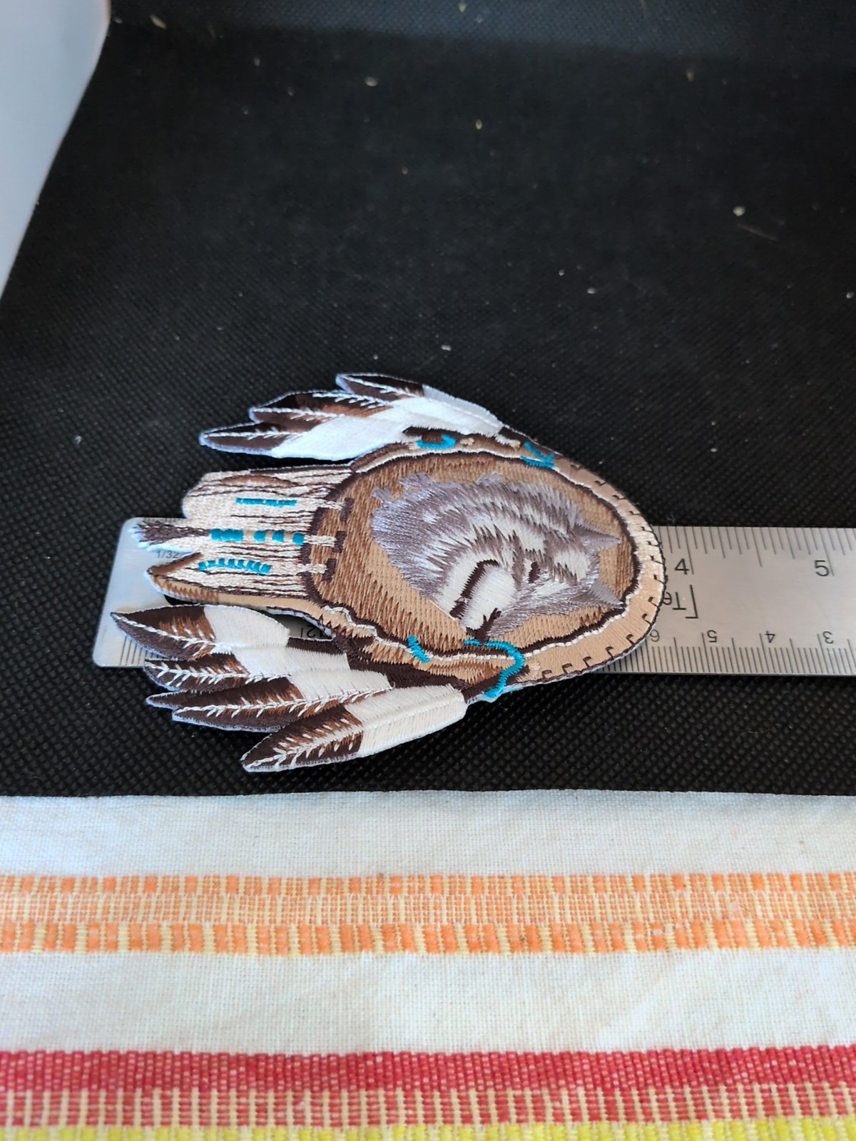 Vintage 1994 Dream Catcher And Wolf Patch From Honor & Pride