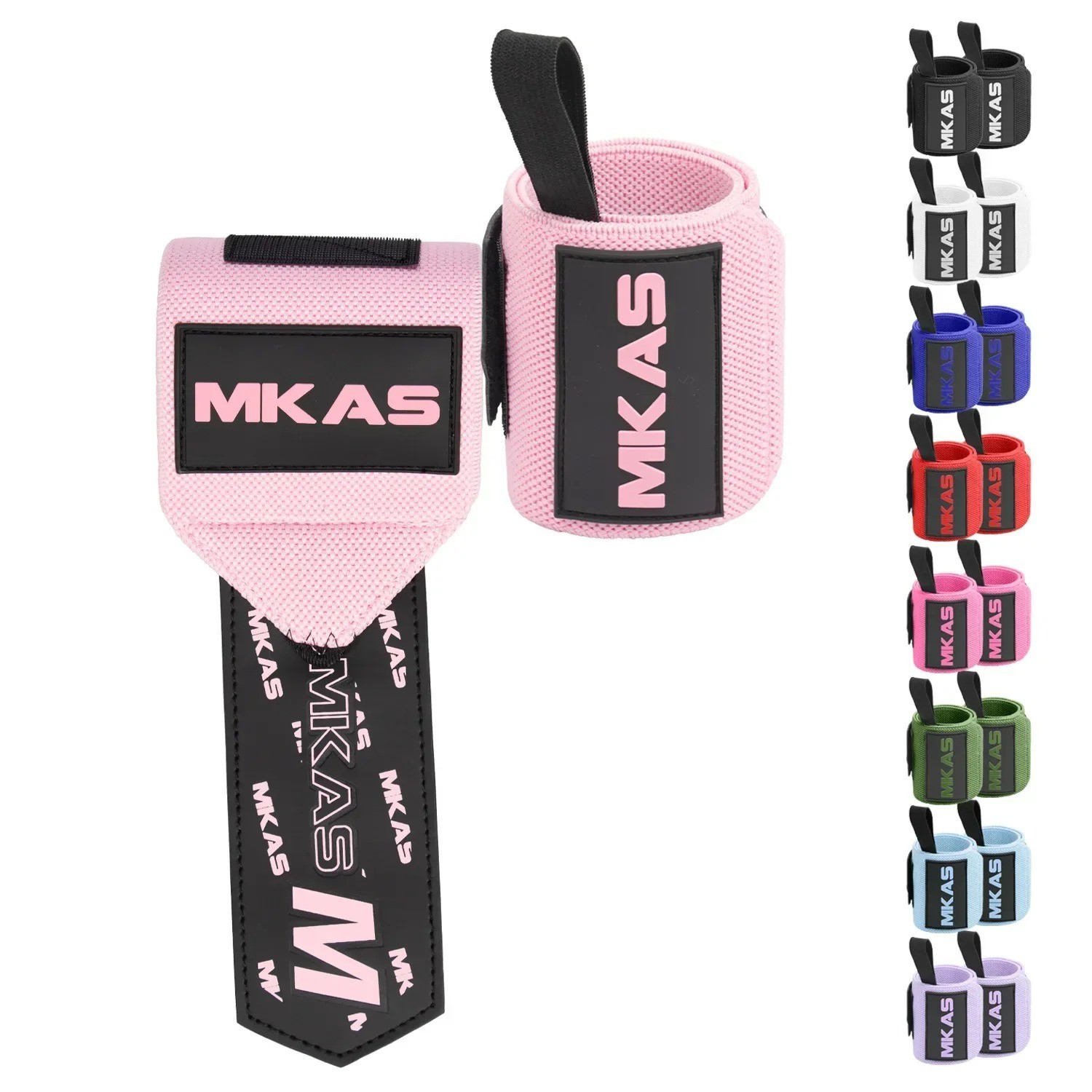 Wristband Support Straps Gym Wraps Weight Lifting Cross fit Brace Powerlifting
