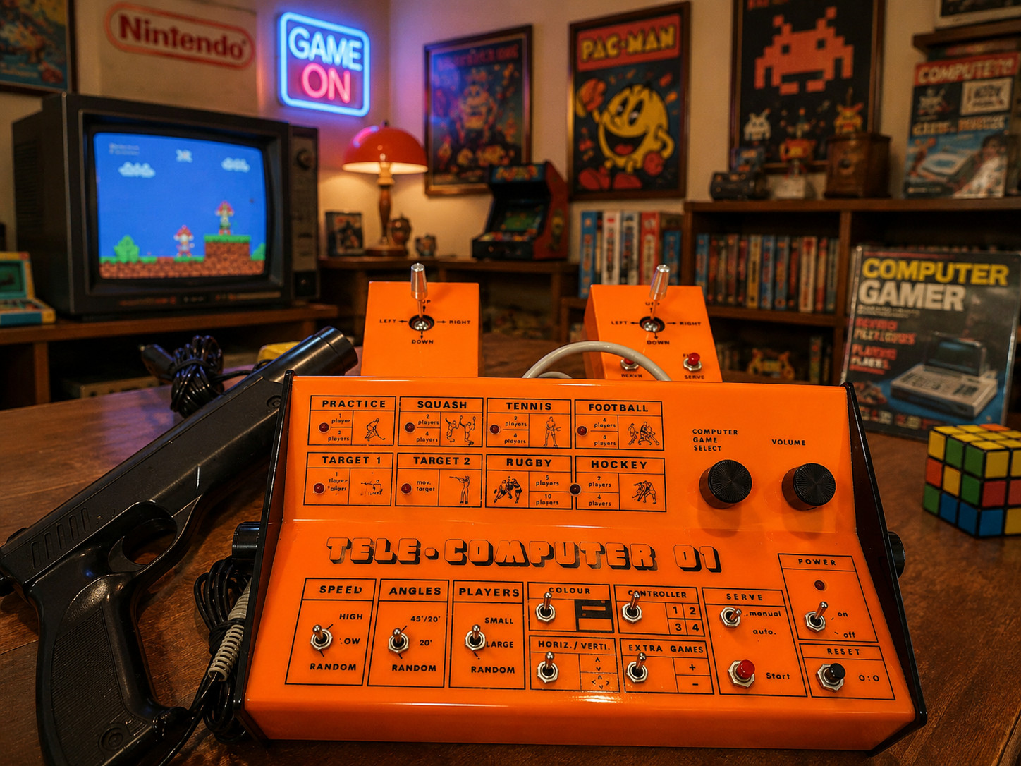 PONG 🌈RaRe🌈 Vintage Tele Games  Retro Video Game TV Console Computer