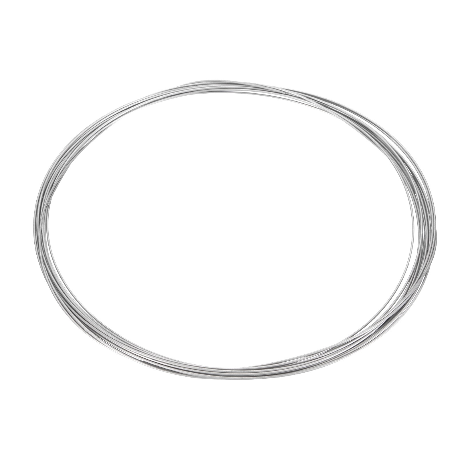 Titanium Wire, 16 Feet x 1mm 18 Gauge TA2 Titanium Soft Wire, Silver Tone