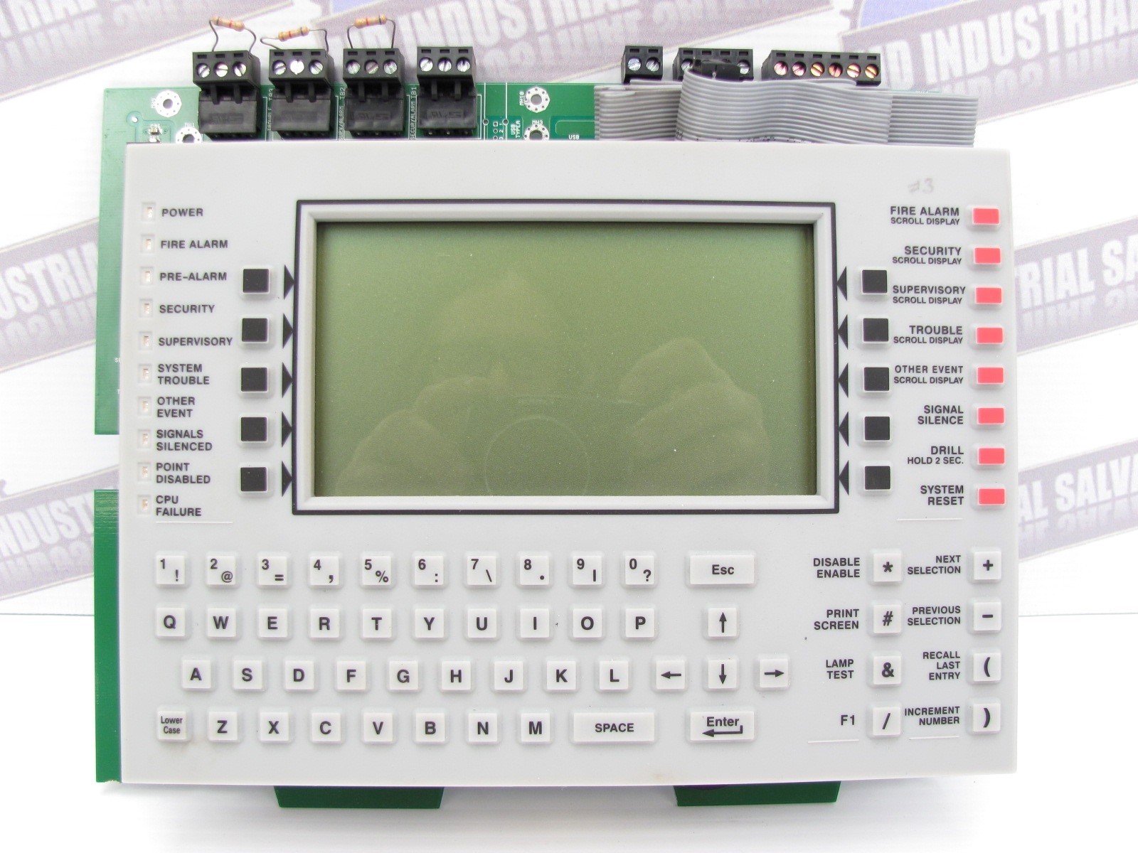 NOTIFIER - CPU-3030D - NFS3030 CPU with KEY DISPLAY Addressable - (Tested)