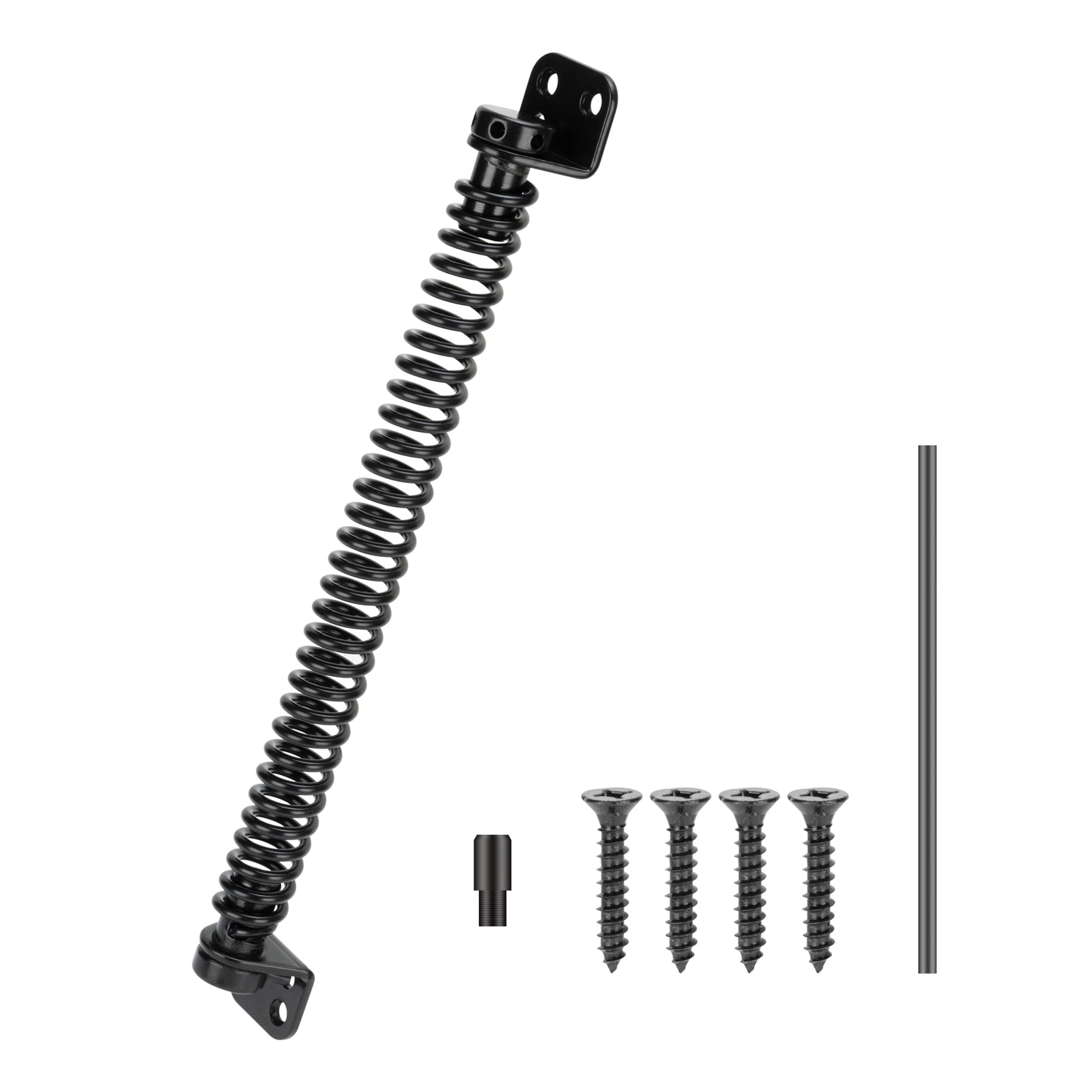 12" Gate Spring Self Closing Outdoor Door Spring Automatic Closure Adjustable