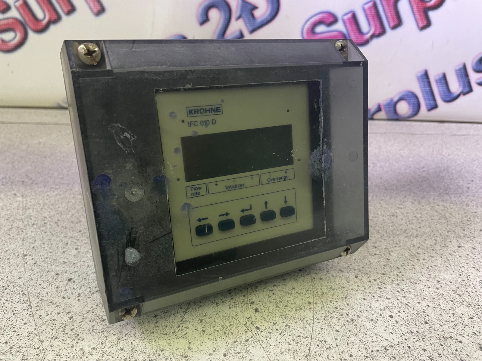 Krohne Model IFM101/D/6 IFC 010 D Flow Meter