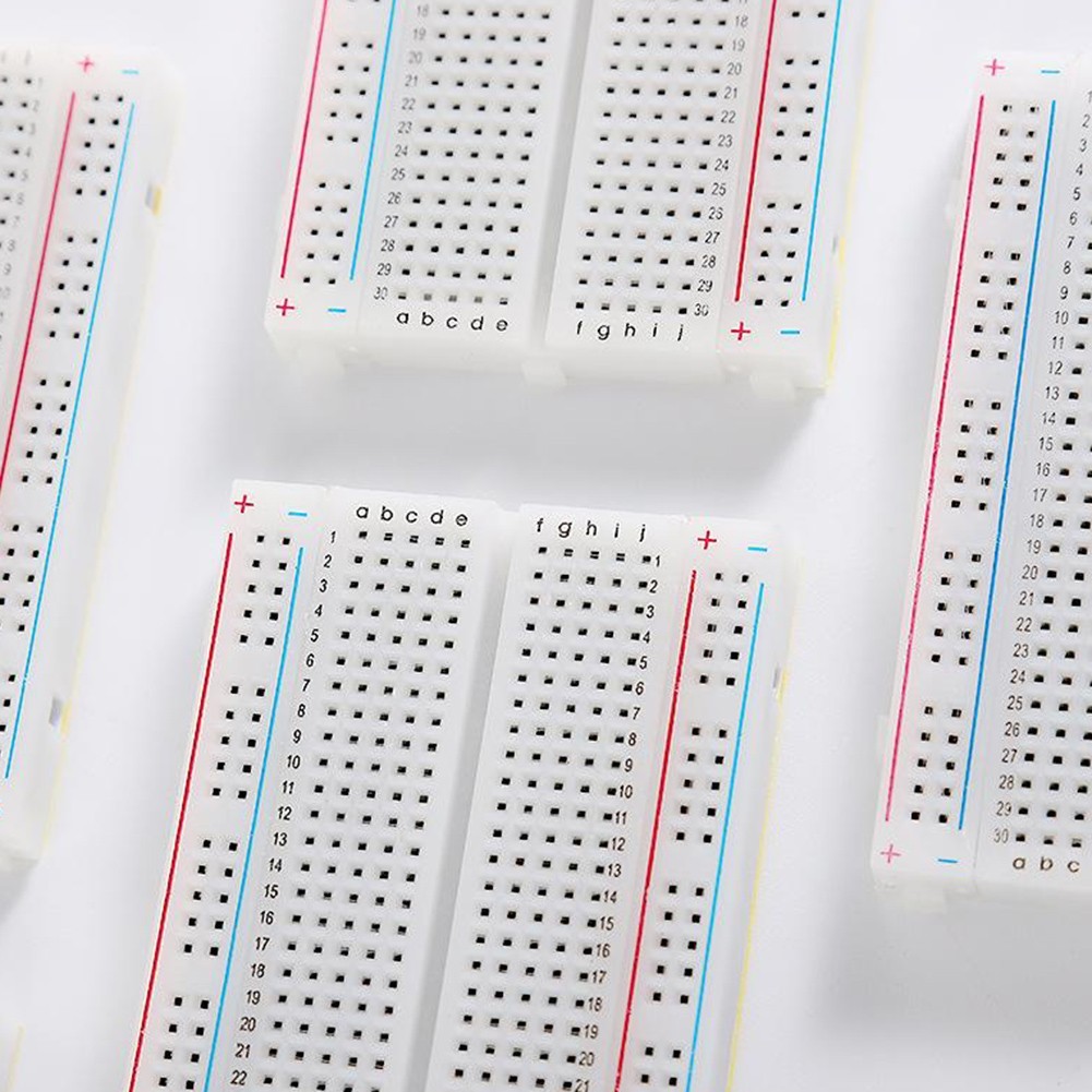 Efficiently Build For Circuits with This Pack of 6 Solderless Breadboards