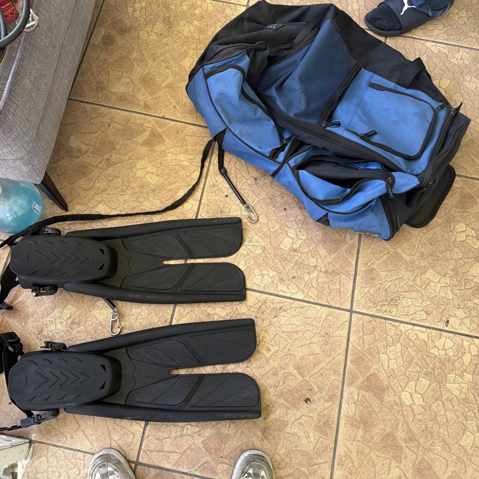 scuba diving gear