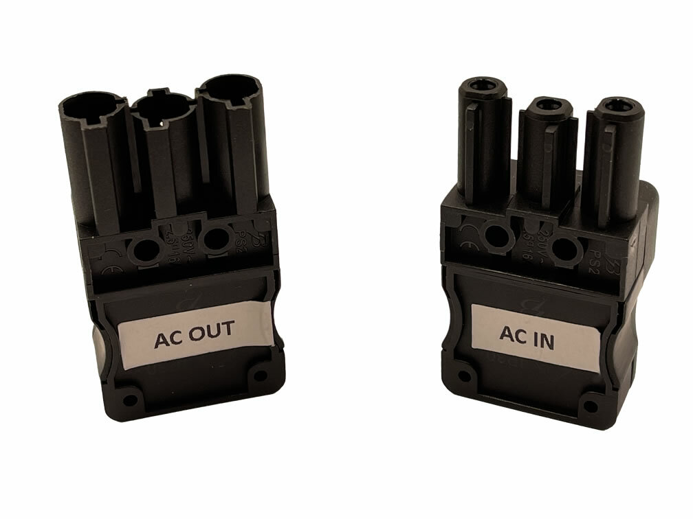 AC-Out AC-In connectors Pair for Victron Energy Multi and Multiplus Compact
