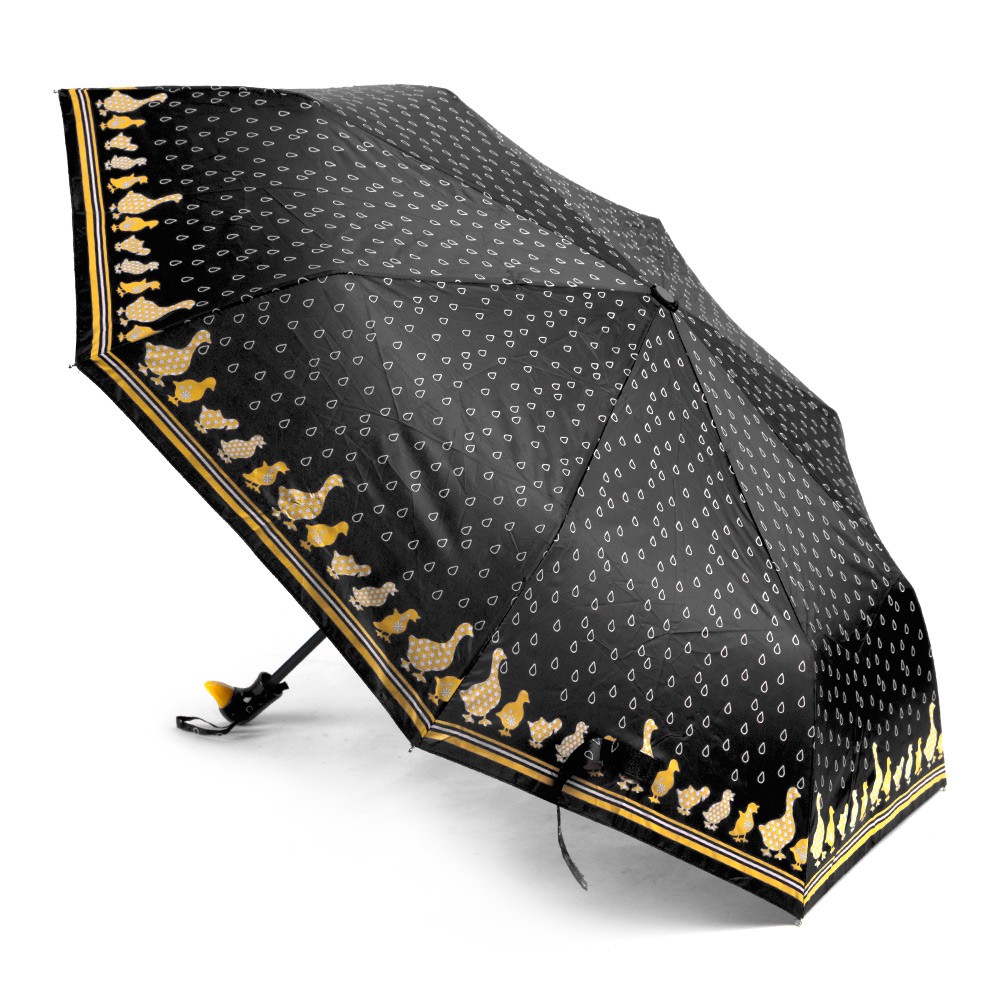 Clifton Duck Mini Maxi Umbrella Black
