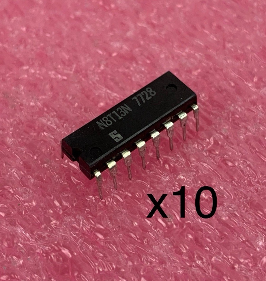 N8T13N IC Chip 16 Pin Transistor (Lot of 10)