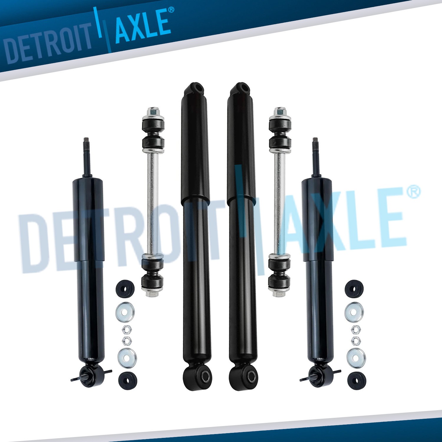 RWD Front Rear Shock Absorbers Sway Bars for Ford Ranger Mazda B2500 B3000 B4000