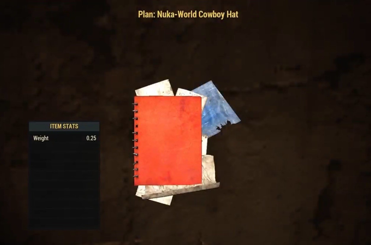 (Xbox) Nuka-World Cowboy Duster and Hat Plans