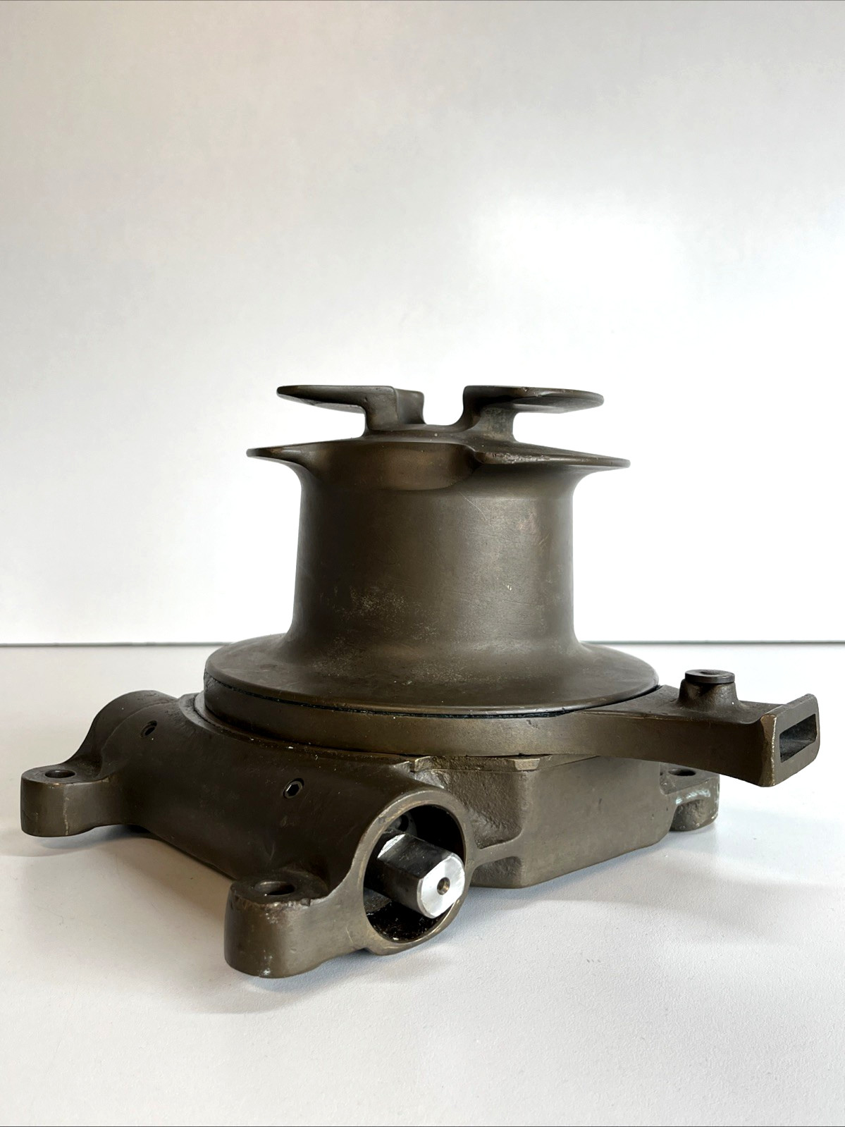 Vintage Bronze Murray Sheet Winch-No Handle