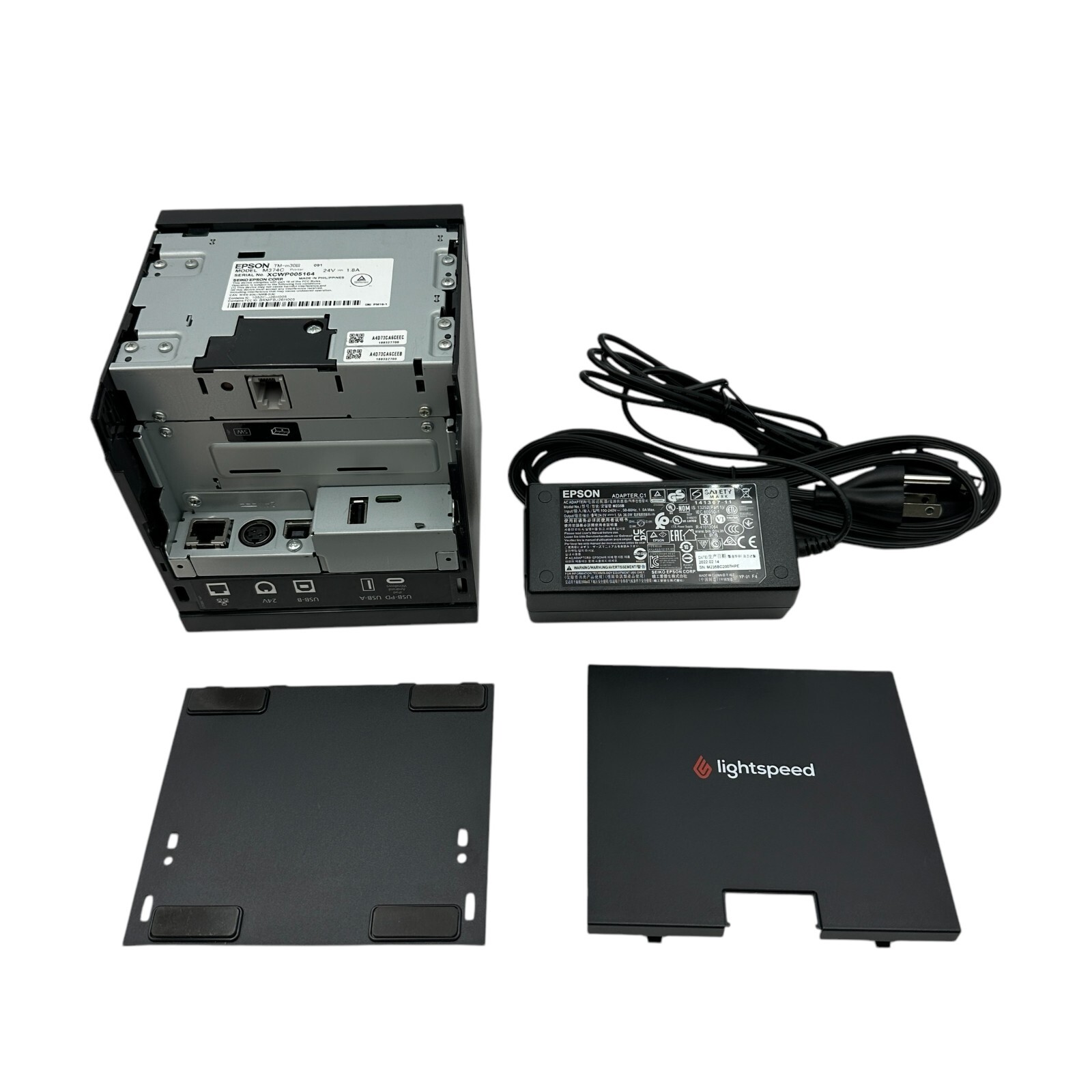 Lightspeed Epson TM-M30III POS 3" Thermal Receipt Printer Ethernet USB Bluetooth