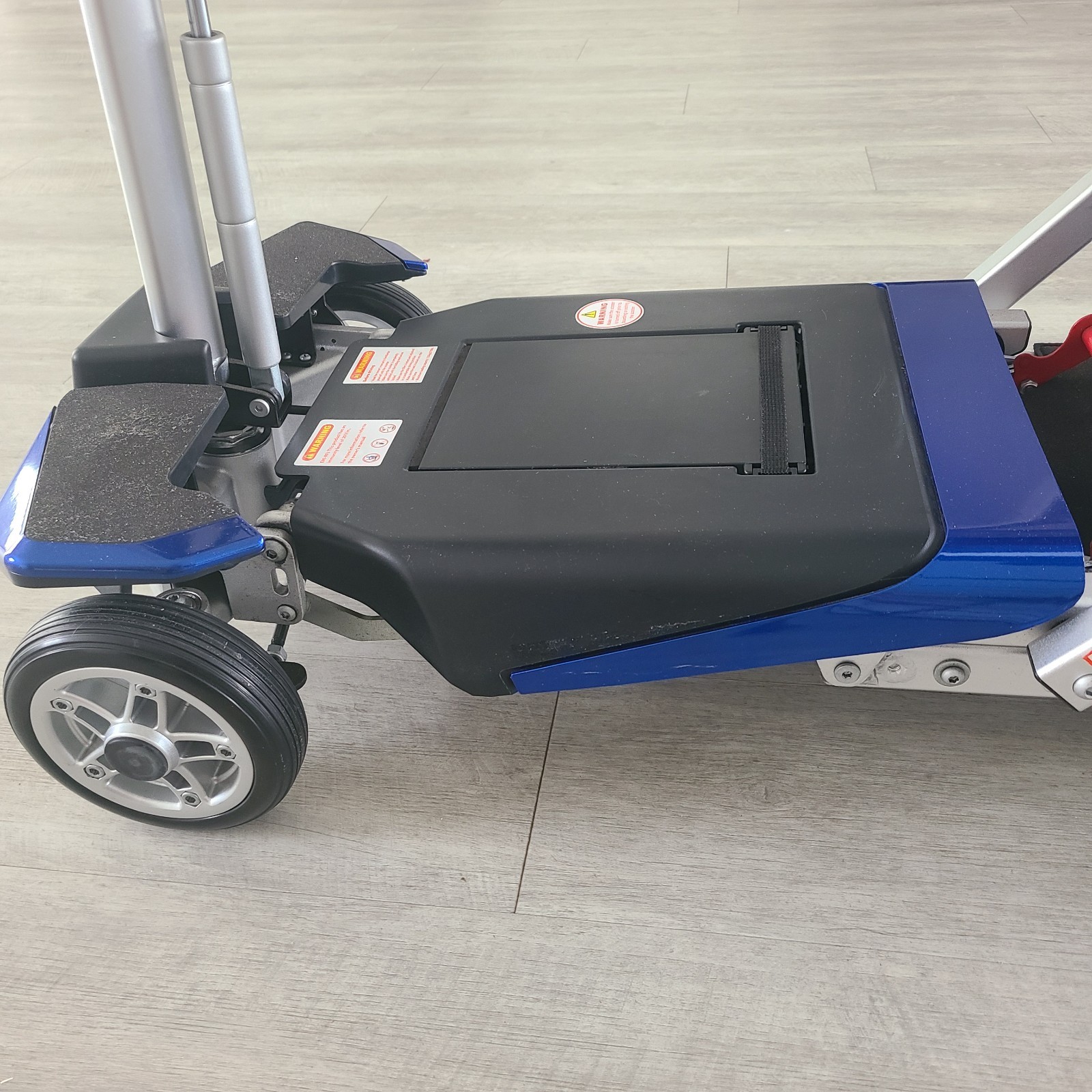 Solax Transformer 2 Electric Folding Mobility Scooter - Blue