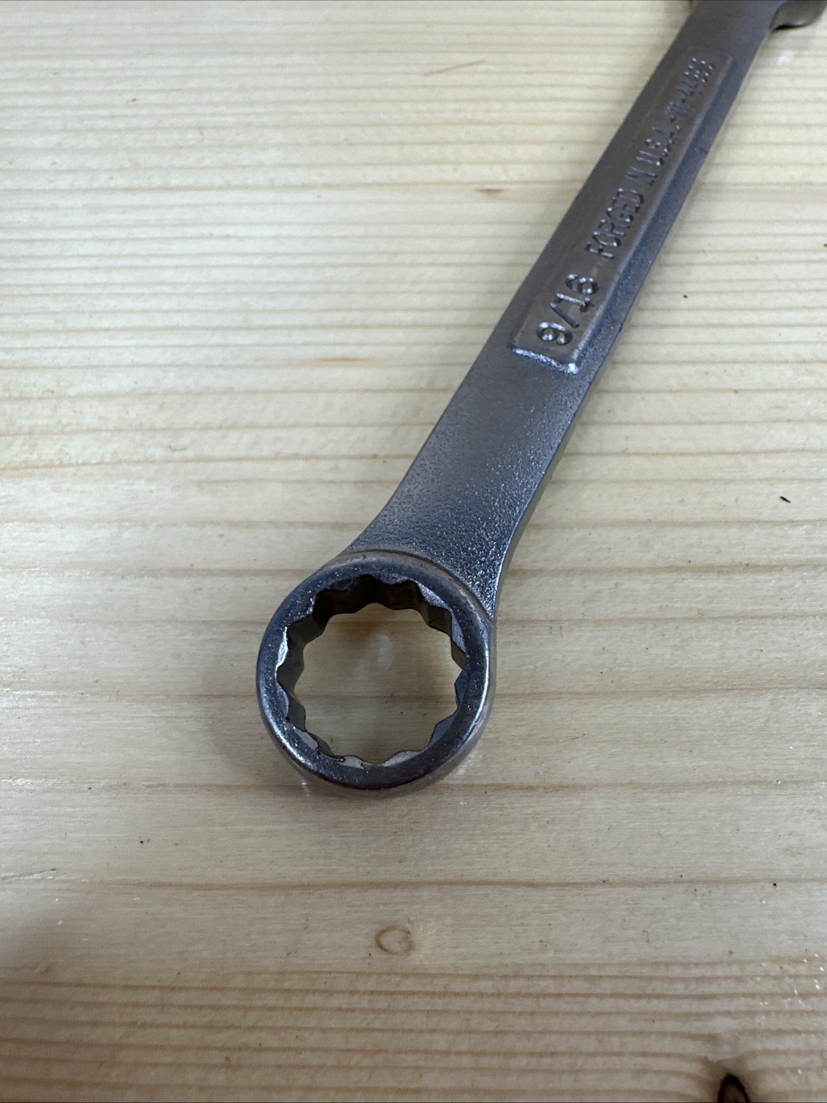 Craftsman Vintage 9/16 Combination Wrench 12 Point Made in USA VA 44696