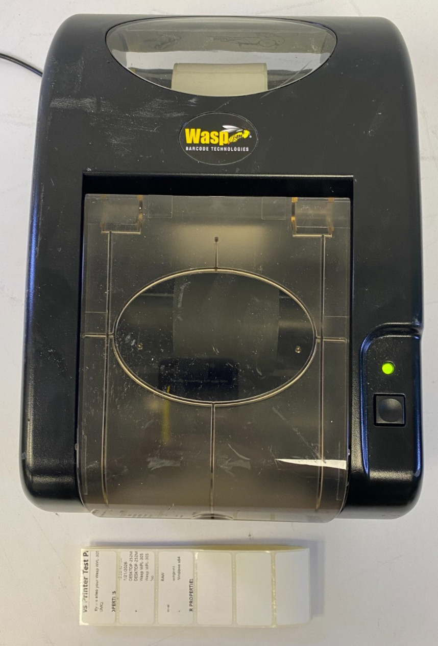 Wasp Barcode Printer WPL305E (Thermal Transfer) USB, Serial, Parallel *WORKING*