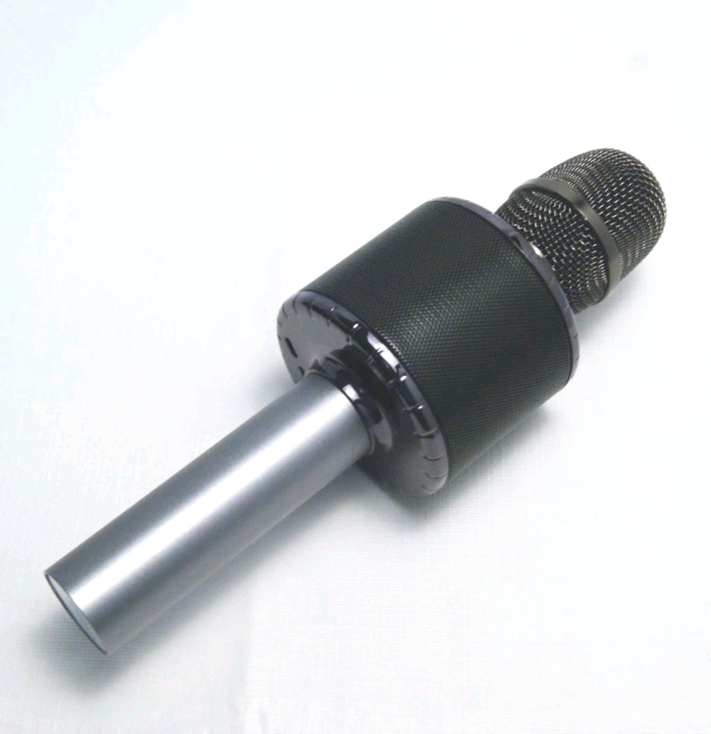 BONAOK Bluetooth Karaoke Microphone – Wireless Handheld Mic LED Lights Open Box