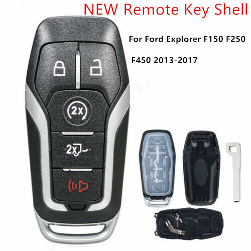 Remote Shell Car Remote Key Cover Fob For Ford Explorer F150 F250 F450 2013-2017