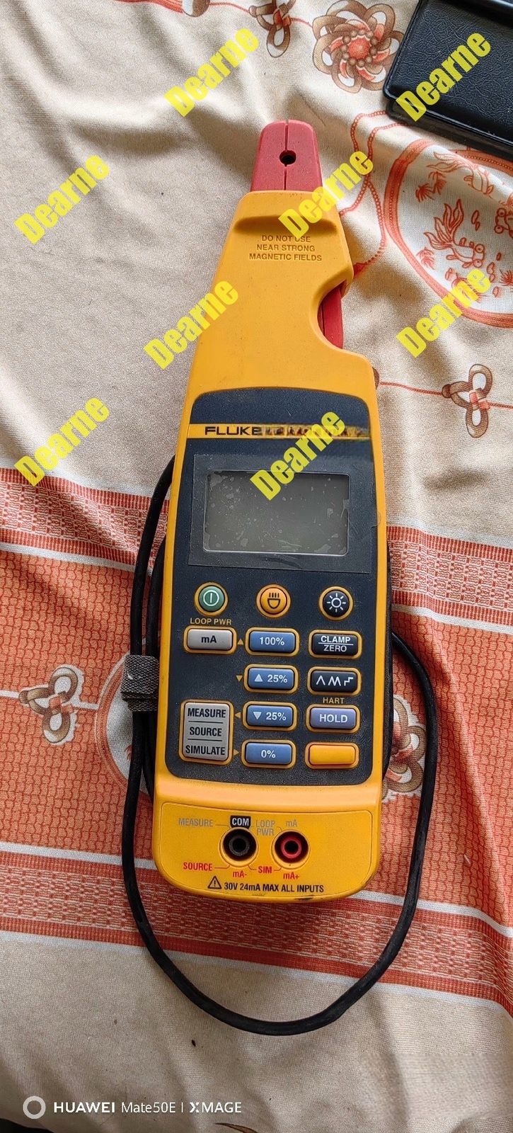 Fluke 772 Milliamp Process Clamp Meter Tester WITH SOFT BAG