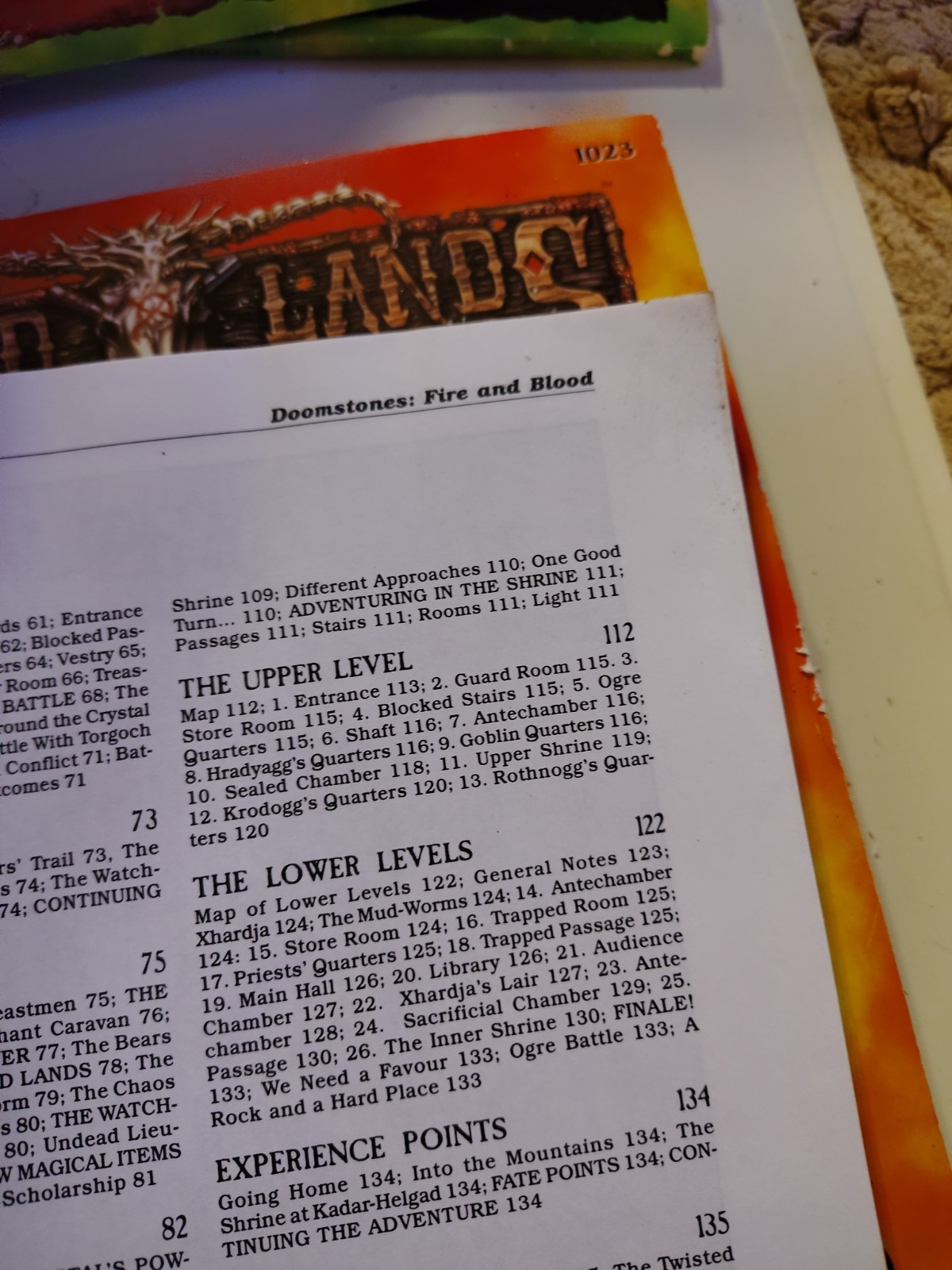 Hogshead Pub WFRP Doomstones #1 - Fire and Blood