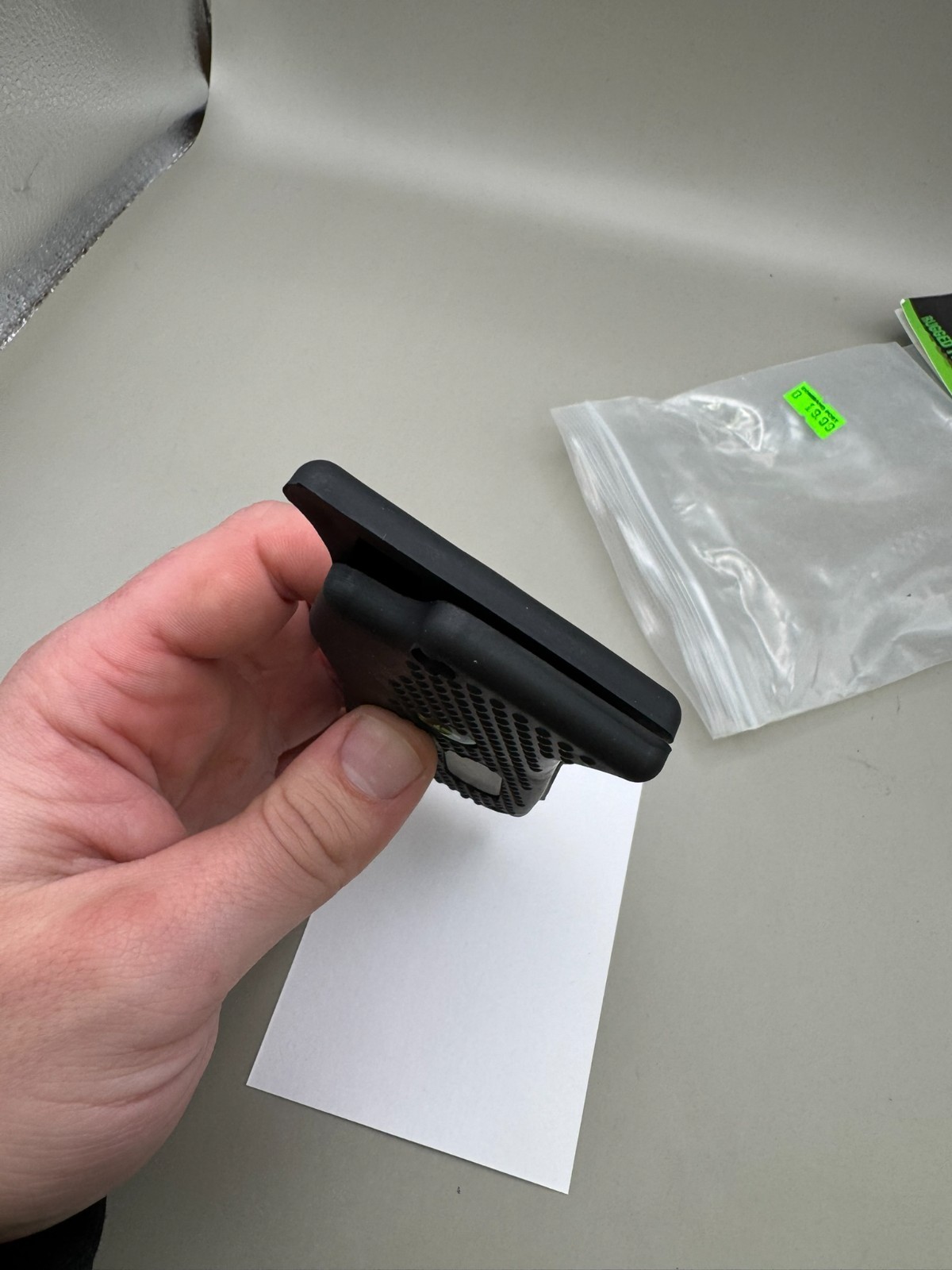 APP PB Spyder E-Paintball Marker Frame Grips-NOS-Black