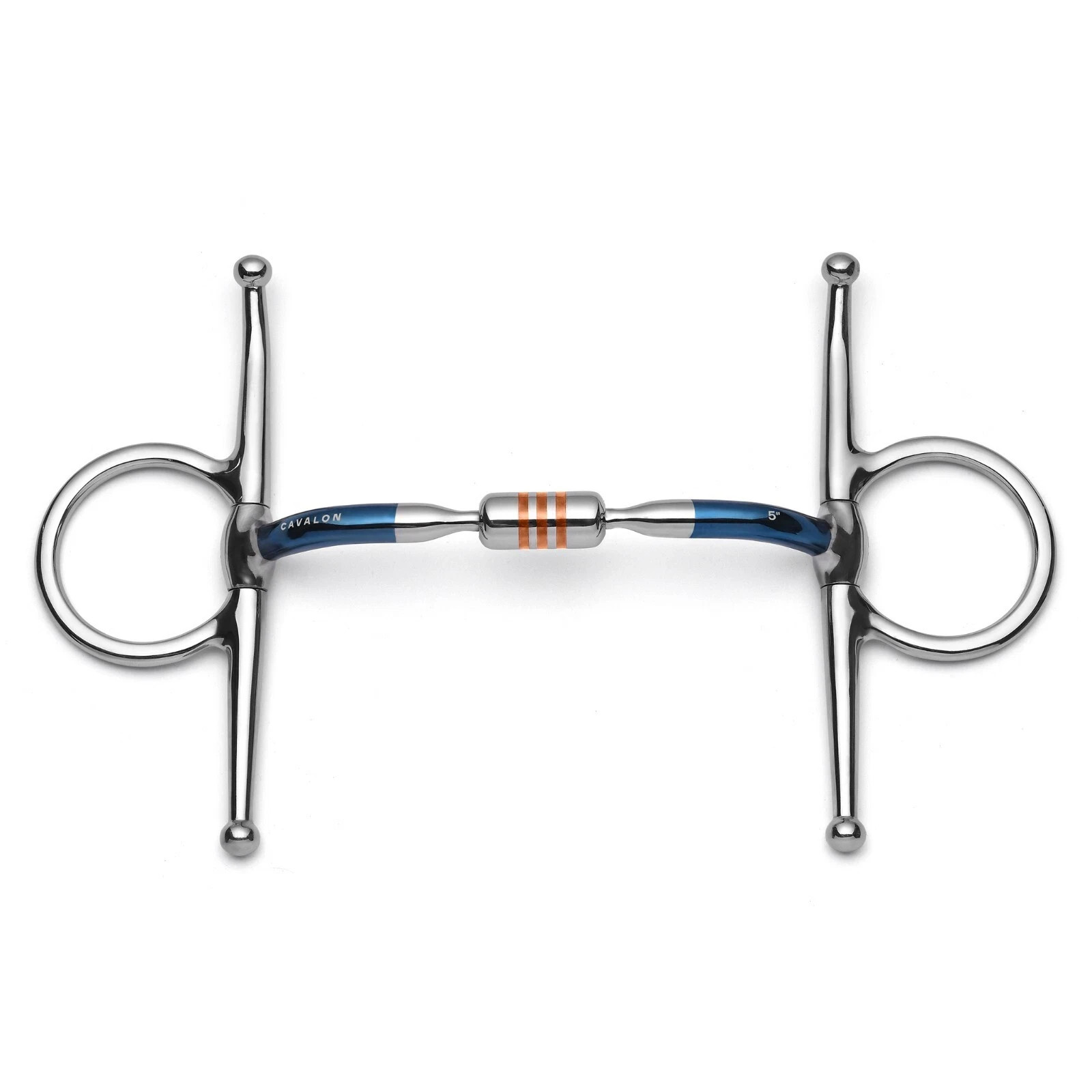 Full Cheek Capsule Sweet Iron Snaffle Bit