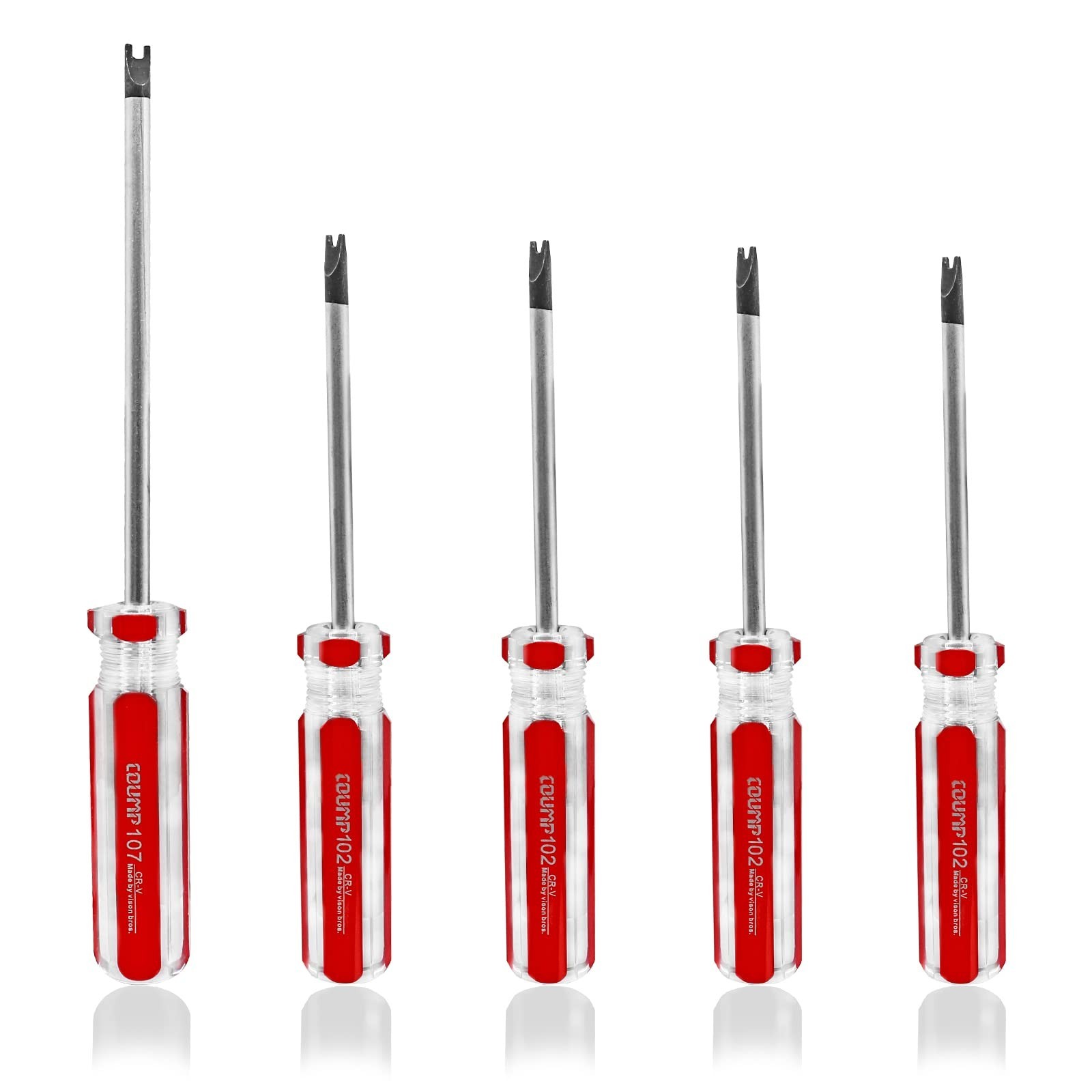 Magnetic U-Shaped Screwdriver Set 5 Pcs – Spanner Tools for Screws NEW