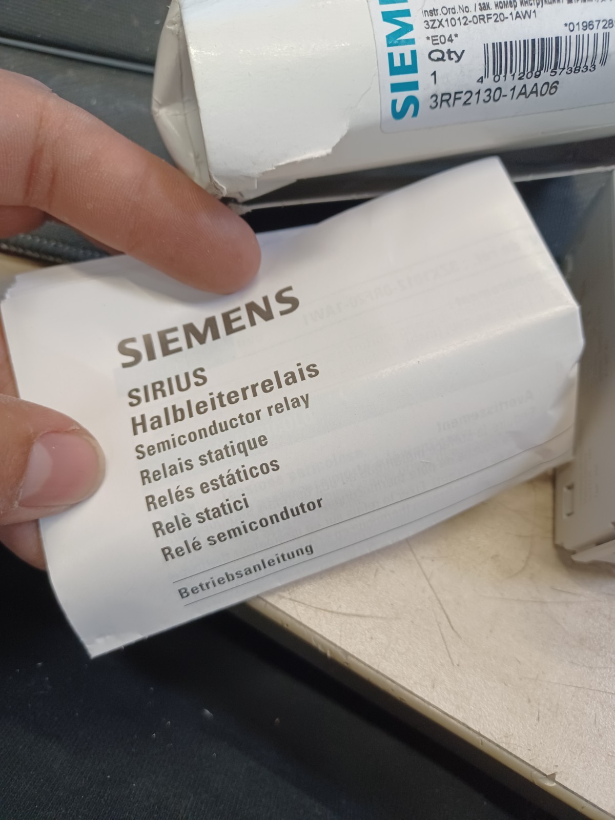 Siemens 3RF2130-1AA06 Solid State Relay FNIP