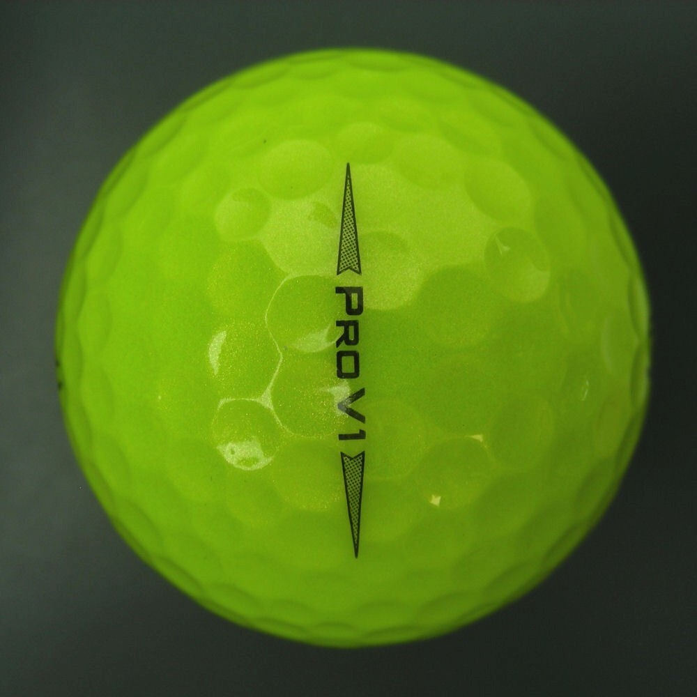 2019 Titleist Pro V1 Golf Ball Yellow Unused Mint Condition No Logo