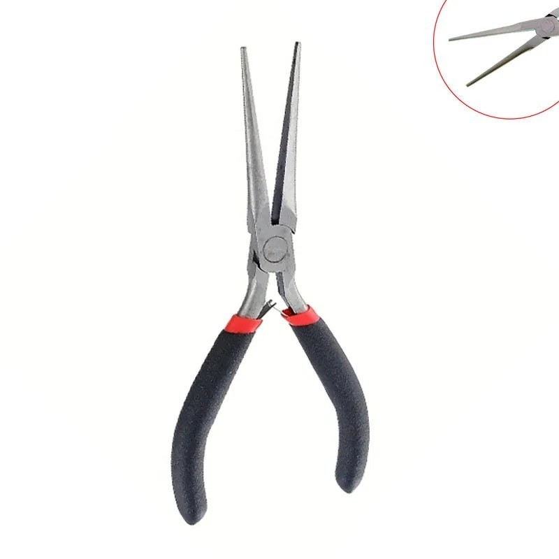 Mini Extra Long Needle Nose Pliers Precision Wire Repair Beading Jewelry Tool