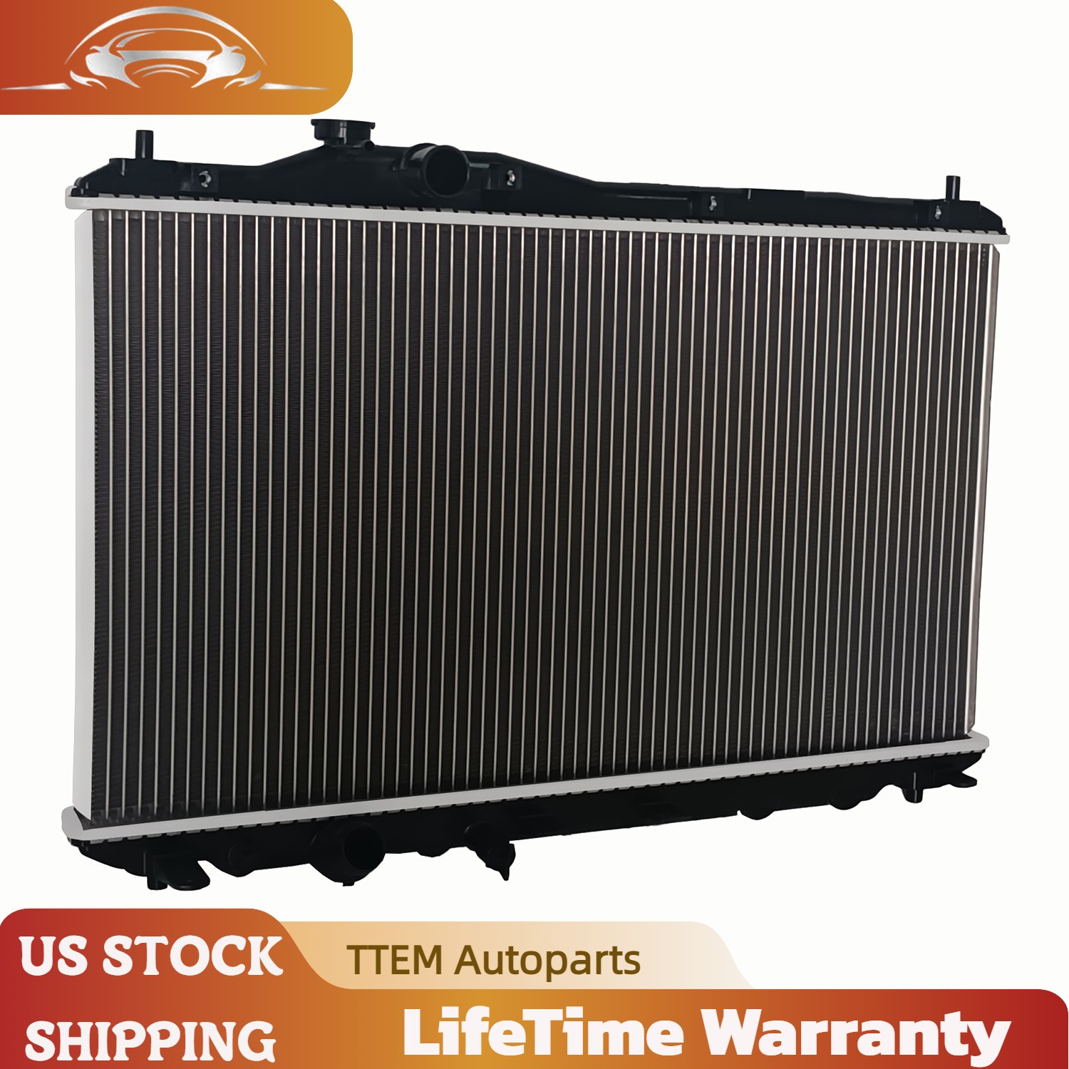 13221 Radiator Aluminum For 2012-2015 Honda Civic 2013-2015 Acura ILX 1.8L 2.4L