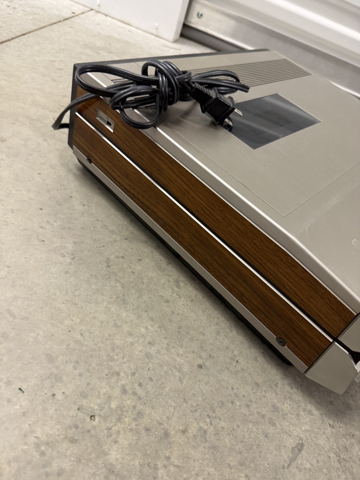 1981 Toshiba VP100 CED Video Disc Player Vintage Untested