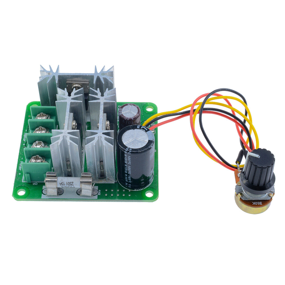 DC 6-90V 15A Motor Speed Controller Pulse Width PWM Speed Regulator Switch