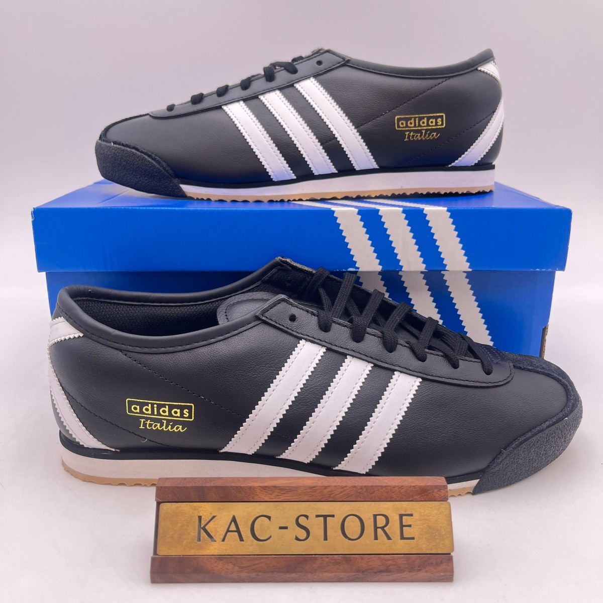adidas Originals Italia 70s Core Black Cloud White JS1324 Men's Size oki06