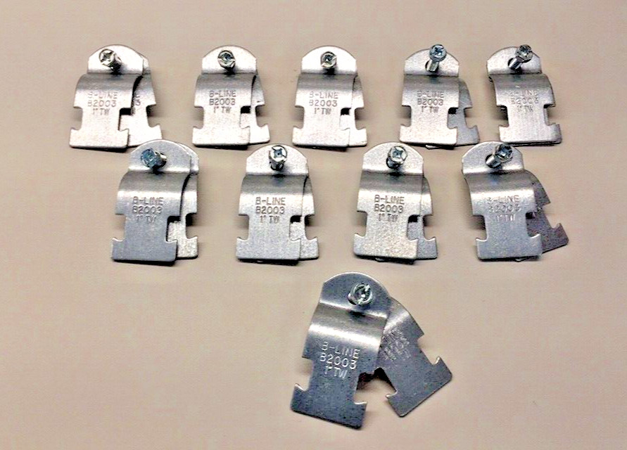 B-Line B2003 Conduit Strap Clamp 1 inch TW (Pack of 10)