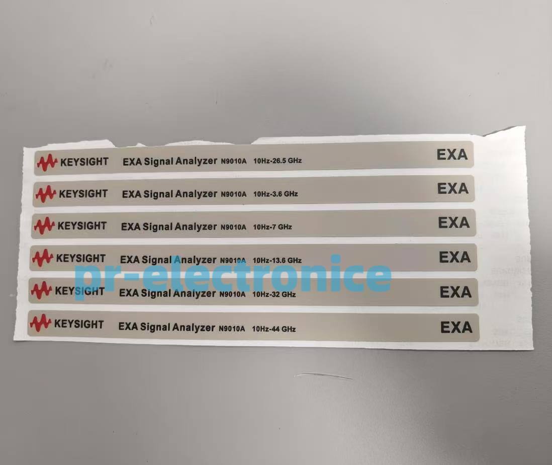 for Keysight/Agilent N9010A EXA Signal Analyzer 10 Hz to 26.5 GHz logo label--