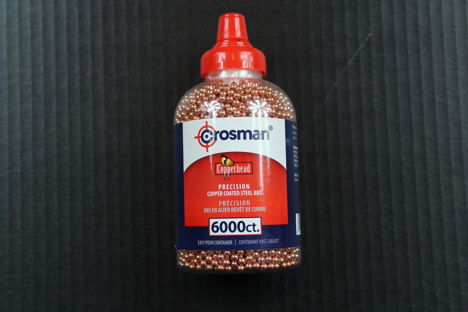 Crosman Copperhead 6000 Count ~ Precision Copper Coated BBs Caliber 4.5mm