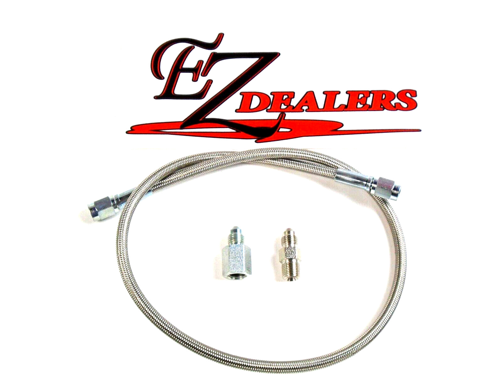 24" Gauge Line Oil / Fuel Pressure Hose IMCA NHRA SBC -3 AN Fittings