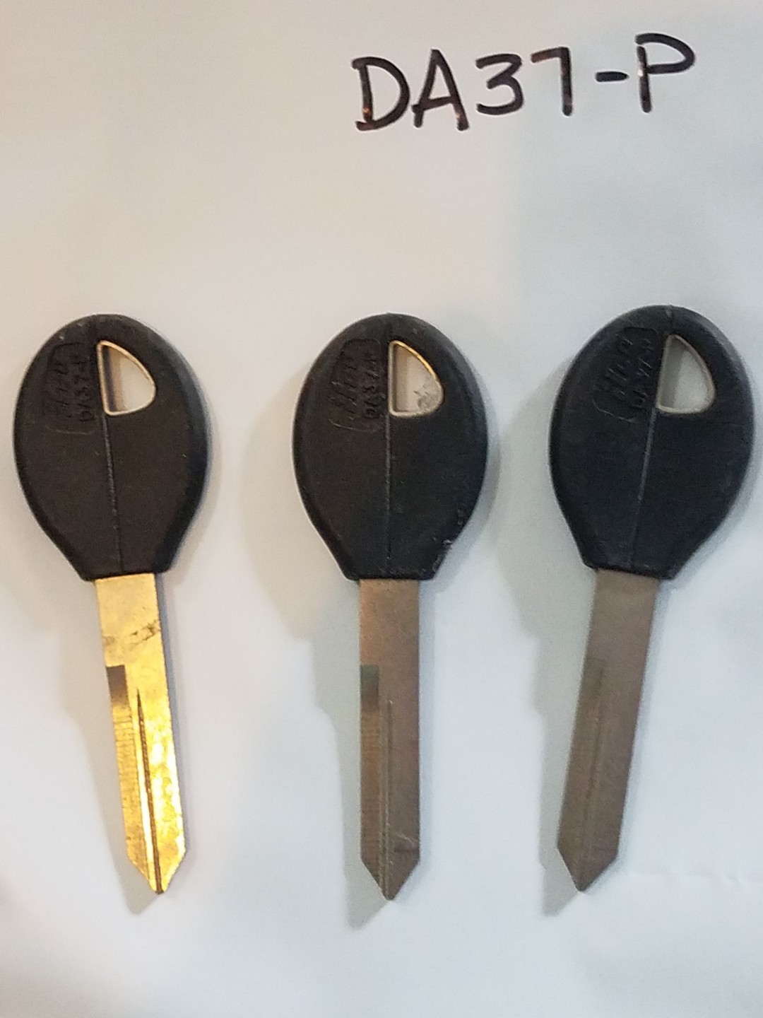 Set of 3 Ilco Master Key Blank for Nissan DA37-P