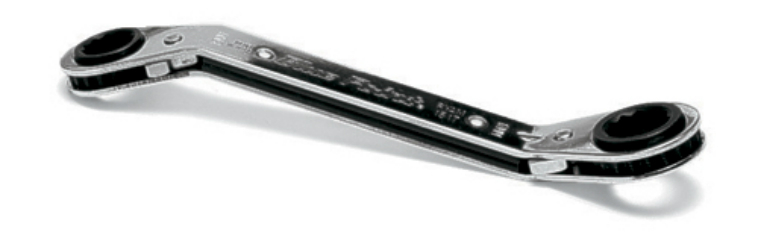Expert Tools SAE 1/4" by 5/16" Offset Combination Ratchet Ratcheting Box Wrench