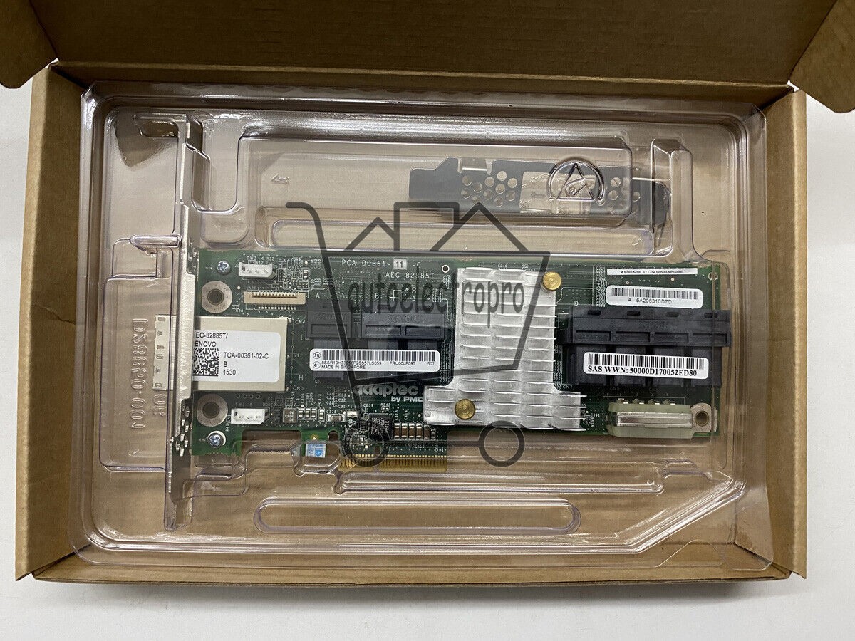 NEW Adaptec 2283400-R AEC-82885T/LENOVO 36Port 12Gb/s SAS Expander Card 82885T