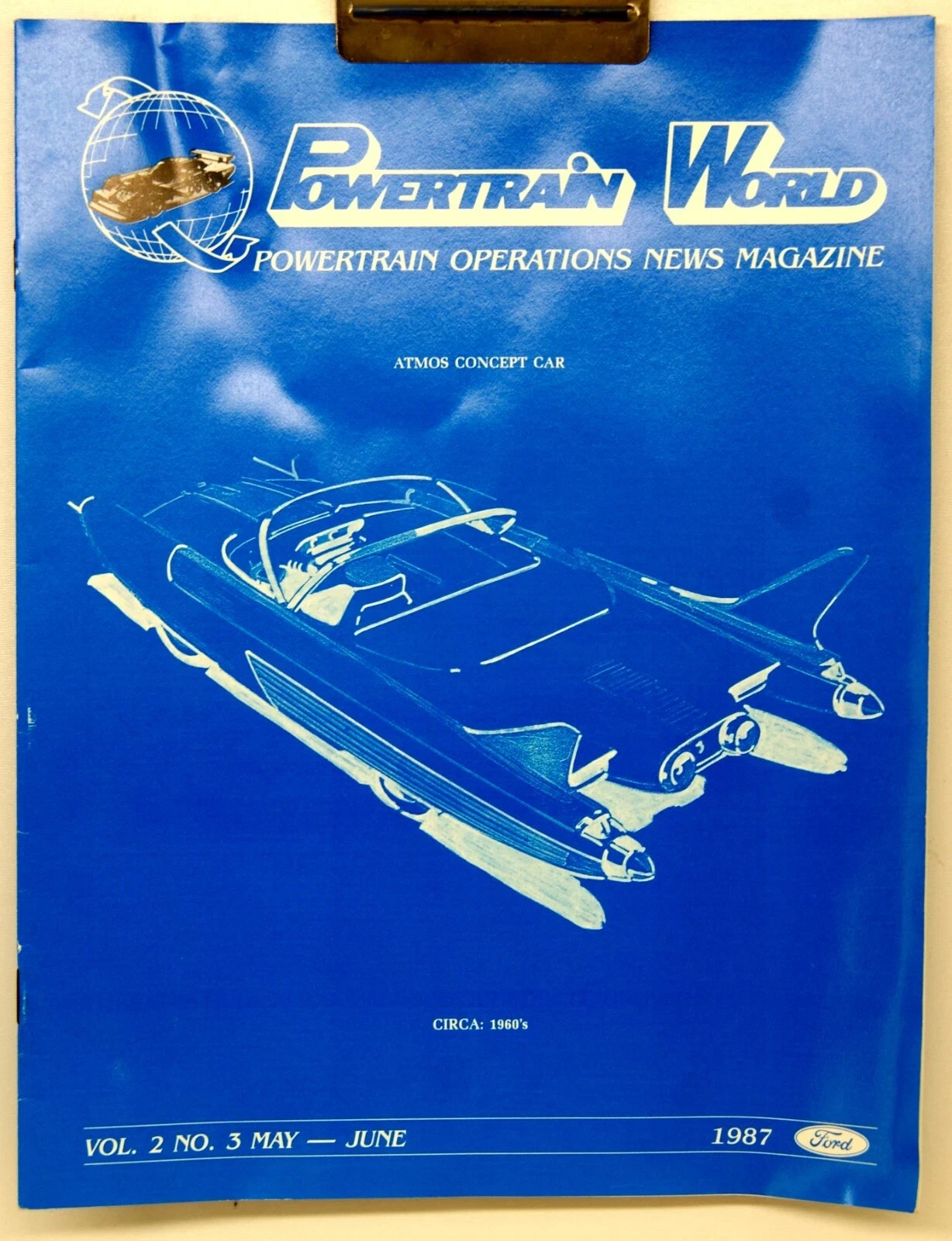1987 Ford Powertrain World News Magazine Vol 2. No. 3 May-June 4254
