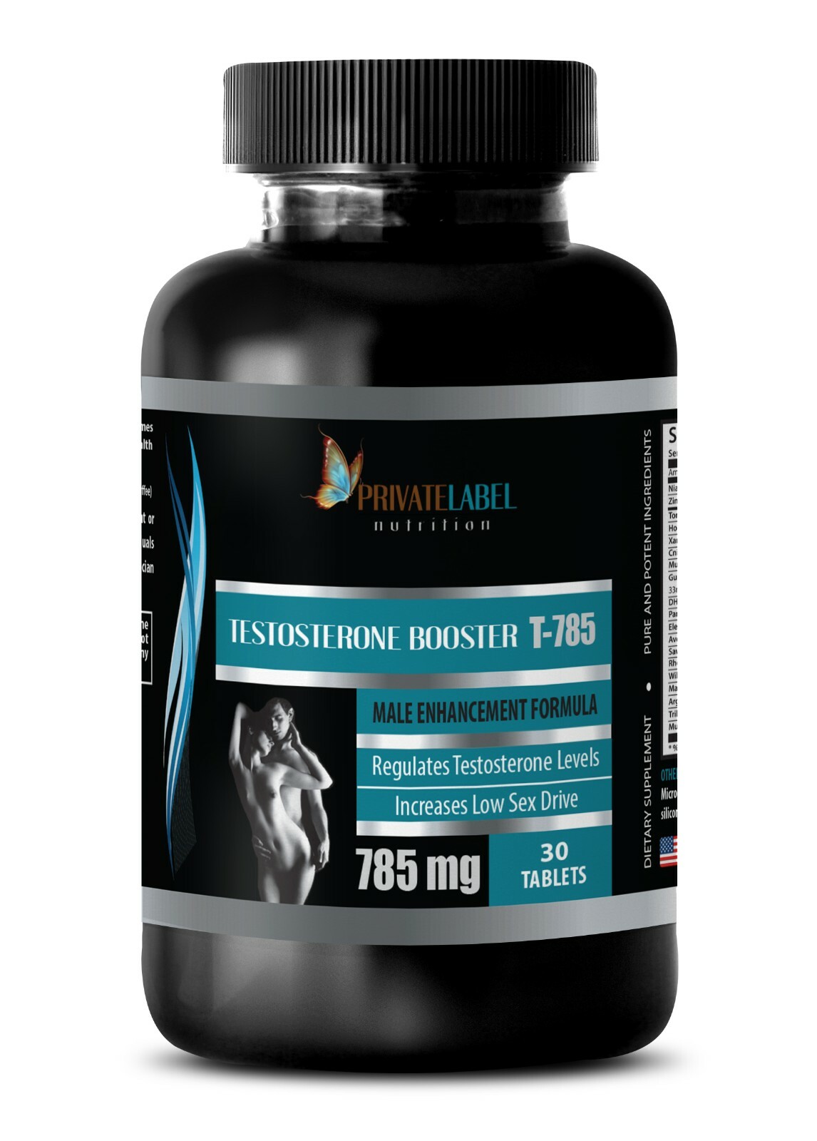 Testosterone Booster T-785 - Male Enhancement Formula Male Stamina 1 Bot 30 Tabs