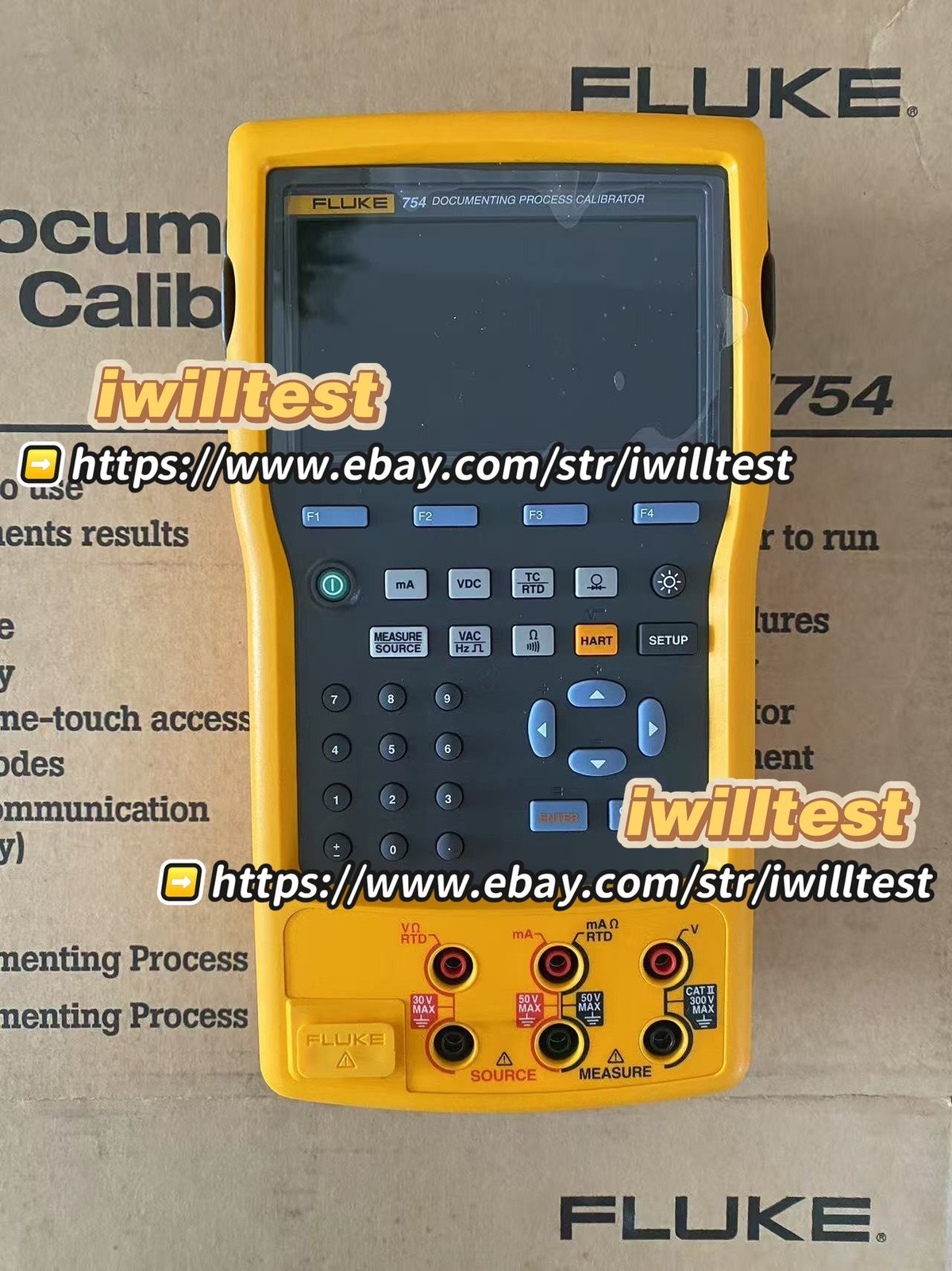 NEW Fluke 754 Documenting Multifunction Process Calibrator HART/stock/UPS or DHL