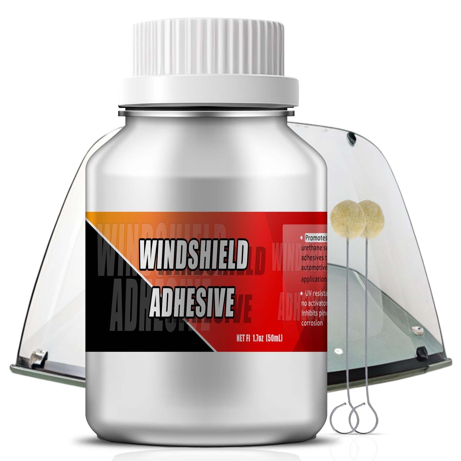 Single Step Primer for Windshield Replacement  Automotive Primer with Daubers...