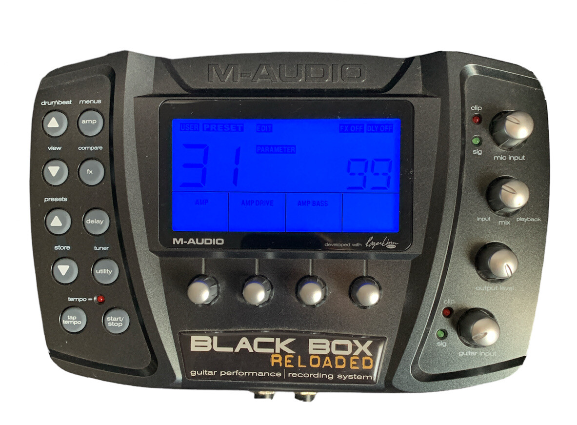 M-Audio Black Box Reloaded Guitar Performance Recording Multi-Effect