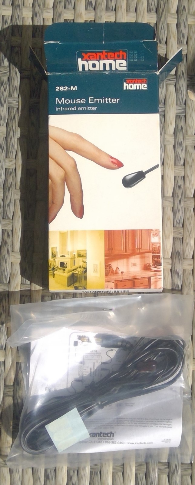 XANTECH HOME 282-M INFRARED MOUSE IR EMITTER
