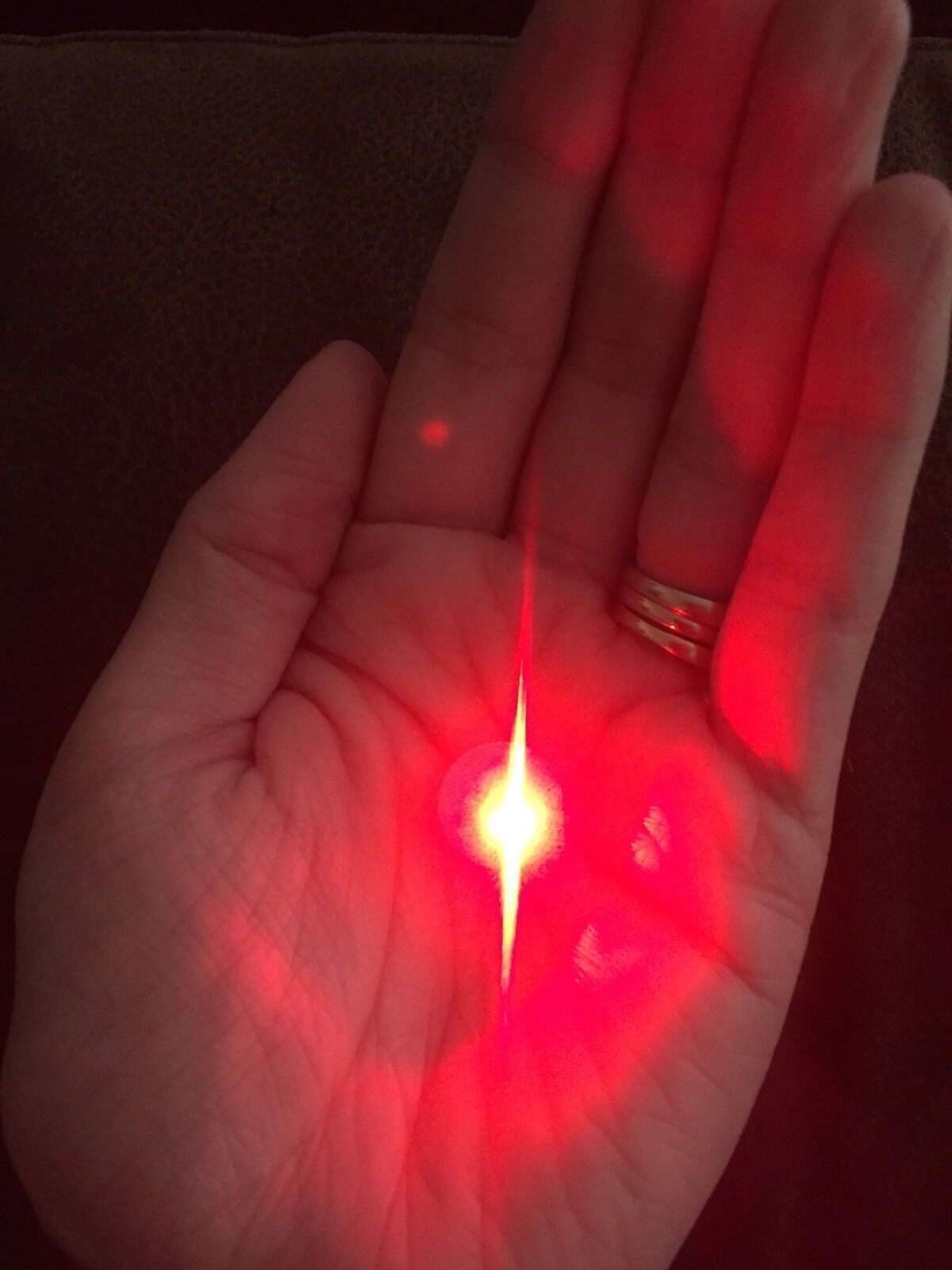 10 X Individual Red LED Lights, Tiny, Wireless, Battery, Craft, Glow, Christmas